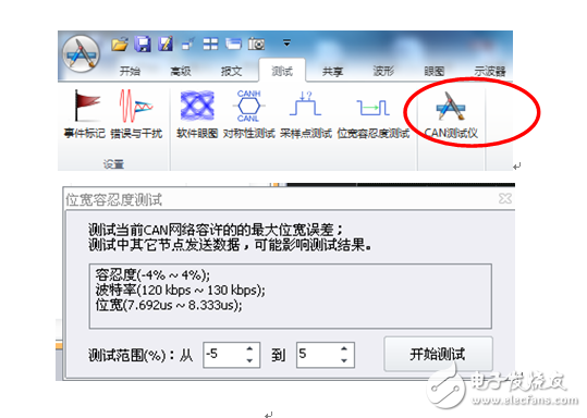 如何確定CAN通信節點的波特率容忍度