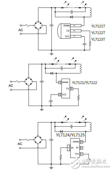 超低成本、高效率LED電源驅(qū)動芯片YL712X
