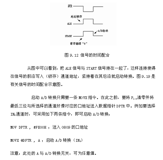 adc0809引腳圖及功能,adc0809與單片機(jī)連接電路