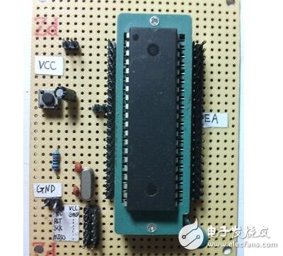 單片機最小系統電路及自制單片機最小系統詳解