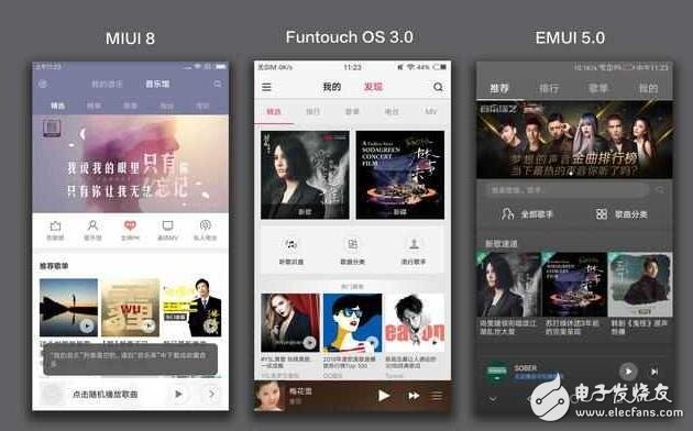 vivo新系統對比小米MIUI8、華為EMUI5.0， 誰才是國產第一