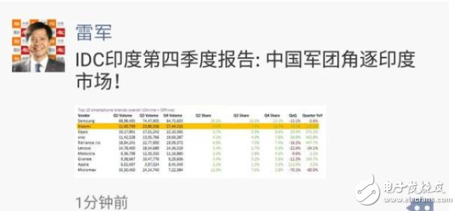 小米拿下印度線上手機銷量冠軍,小米之家將開到印度