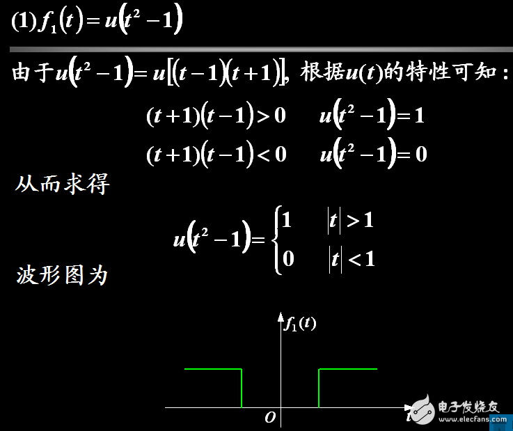 信號與系統7大例題（第1章）
