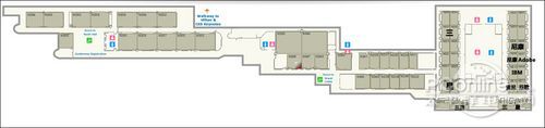 CES2011北展廳2樓主要企業分布