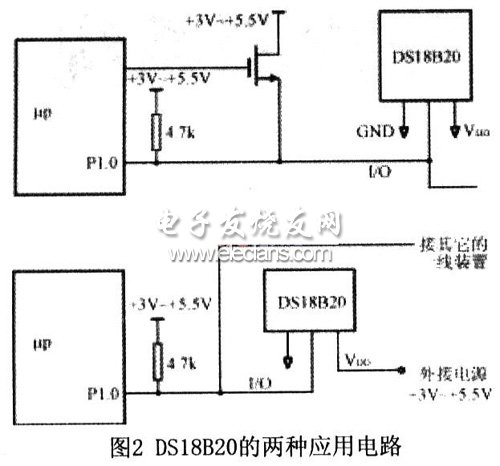 DSl8B20應用電路
