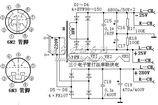 整機供電電路圖