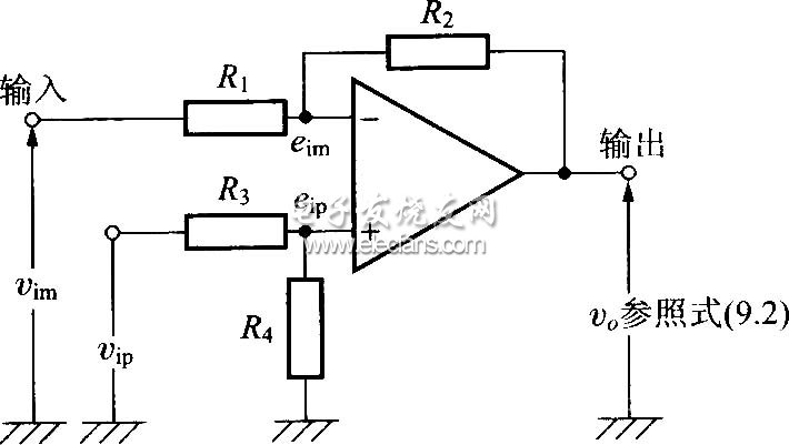 基于運(yùn)放的差動放大器電路