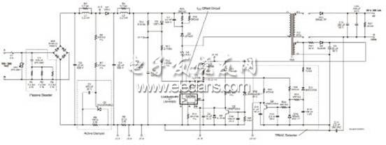 15W調(diào)光LED驅(qū)動器主板電路圖