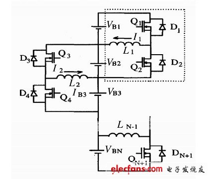 開關(guān)電感法電路結(jié)構(gòu)圖