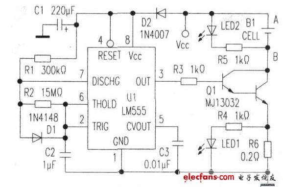 鎳鎘鎳氫電池自修復電路設計