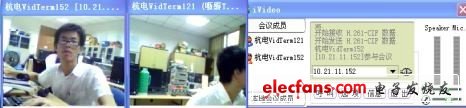 圖3 驗證平臺--終端互通實現效果圖。