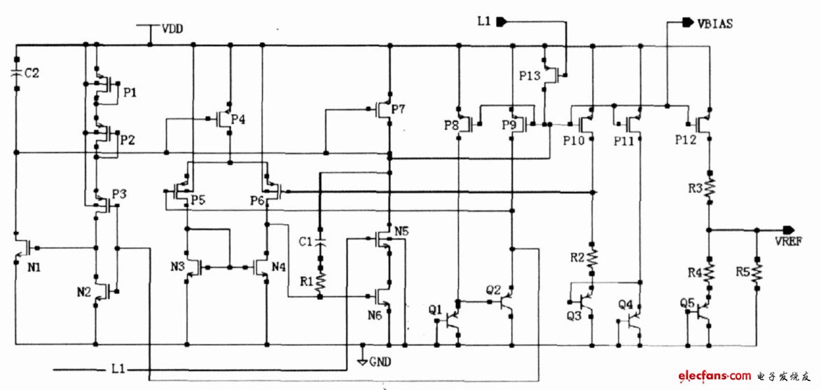 圖3 基準源電路結構