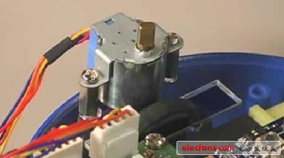 圖26 通過調節電機模式可控制電機的步幅