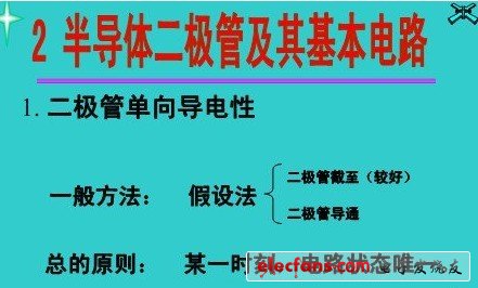 半導體二極管及基本電路講解