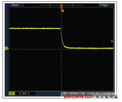 MAX9061在過流條件下產(chǎn)生從高到低的中斷信號(hào)
