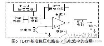 TL431基準穩(wěn)壓電路在電偶電路中的應用