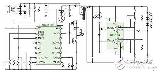 LED區域照明驅動架構與典型設計