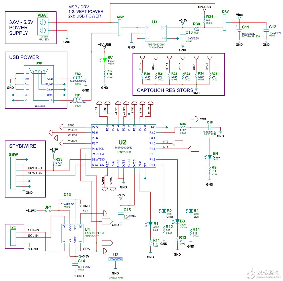 業界最高集成度的壓電式觸覺驅動器電路圖
