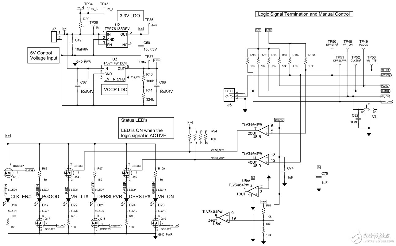 Intel IMVP6+ Atom CPU內核電源設計電路圖