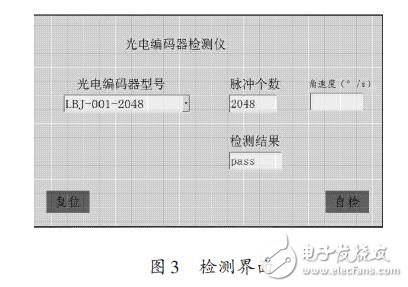 檢測界面