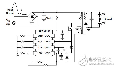 具有 TRIAC 亮度調(diào)節(jié)功能的 7W 單級 PFC LED 照明設(shè)計