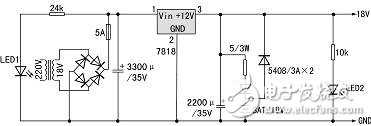 彩色壁掛可視門鈴整體電路設(shè)計