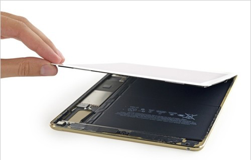iPad Air2拆機圖文詳解，2GB內存和NFC模組
