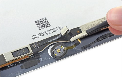 iPad Air2拆機圖文詳解，2GB內存和NFC模組