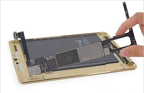 iPad Air2拆機圖文詳解，2GB內存和NFC模組