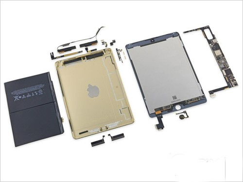 iPad Air2拆機圖文詳解，2GB內存和NFC模組