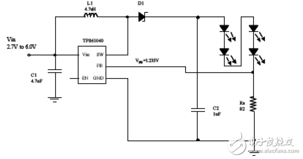 白光LED電源系統電路模塊設計