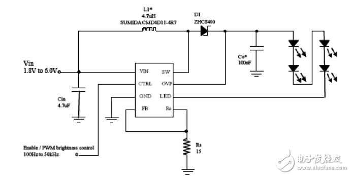 白光LED電源系統電路模塊設計