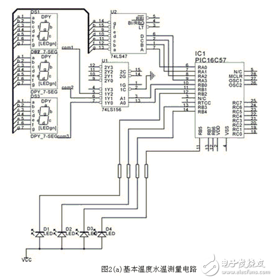 基于DS1820水溫測試測量電路設計