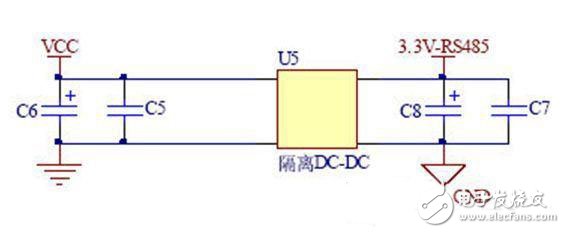 3.3V供電的RS485接口遠(yuǎn)距離數(shù)據(jù)通信電路設(shè)計