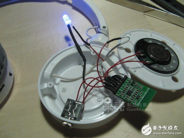 自制藍牙耳機電路圖