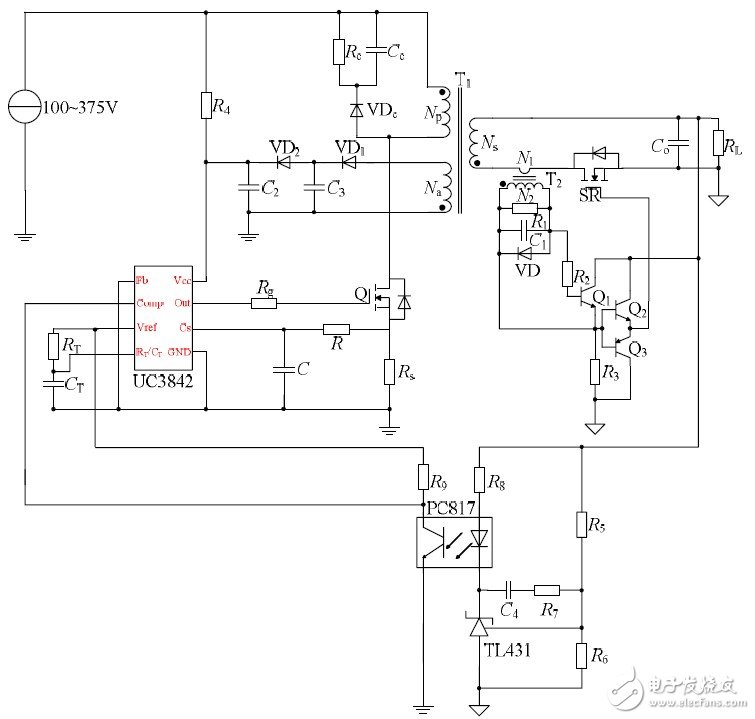 同步整流反激變換器應用電路詳解 —電路圖天天讀（119）