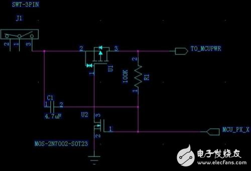 幾種電子開關電路設計與原理分析