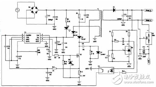 圖2 開關電源電路