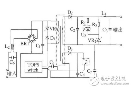 反激式開關電源電路圖大全（高頻變壓器/反激式轉換器/雙環(huán)路反饋系統(tǒng)）