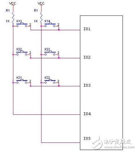 絕妙的IO口掃鍵應(yīng)用電路設(shè)計盤點 —電路圖天天讀（253）