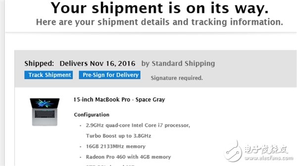 最新一批MacBook Pro已經發貨！均為15英寸版本