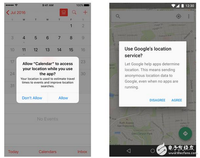 　在iOS的設計規范以及Android的MD規范中，都有警告框（Alerts）這個組件。筆者研究了這個組件，發現在兩種系統中，它們有以下兩個共同點：