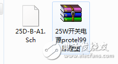 25W開關電源protel99原理圖