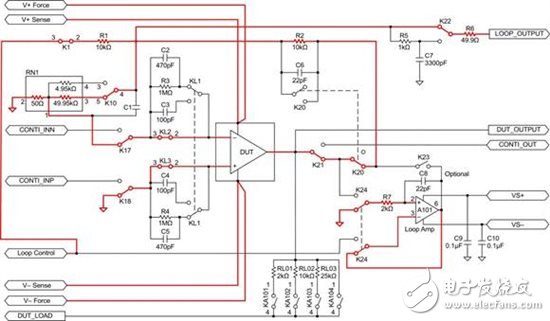 運算放大器測試基礎第 3 部分： 可配置電路測試運算放大器