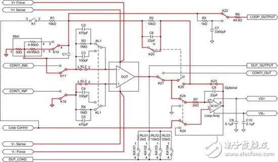 運算放大器測試基礎第 3 部分： 可配置電路測試運算放大器