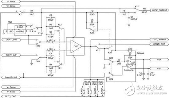 運算放大器測試基礎第 3 部分： 可配置電路測試運算放大器