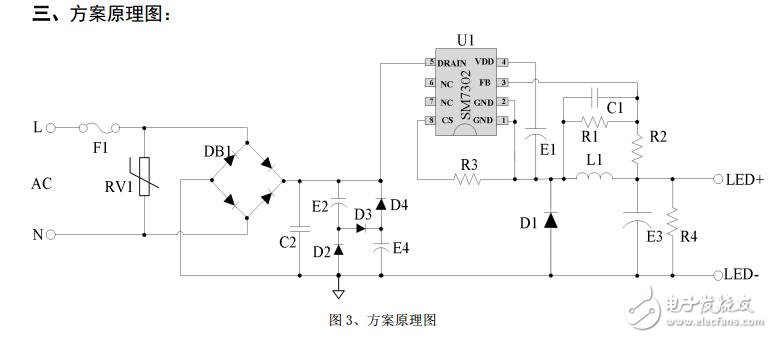 SM7302芯片12W-18W-180mA高壓、非認證、PPFC_LED電源方案測試報告
