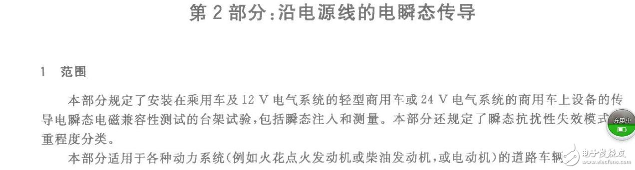 GBT 21437.2-2008 道路車輛 由傳導和耦合引起的電騷擾 第2部分：沿電源線的電瞬態傳導