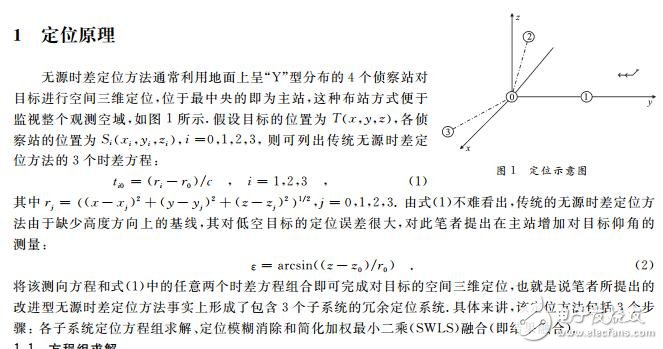 無源時差定位系統的靜止目標聚類檢測算法