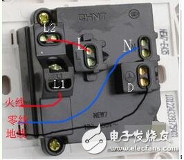 　　今天給大家推送純干貨，就是帶開關(guān)的五孔插座接法，在日常中簡單的電工器材替換，希望對大家?guī)椭欣Щ蟮木涂梢宰约簞邮纸鉀Q帶開關(guān)的五孔插座怎么接線的問題啦。